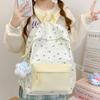 Schoolbag College Style Cute School Bag Junior High School Girls Casual High Value Backpack Elementary School Girls Cartoon Lightweight Backpack