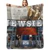 Newsie Throw Blanket Durable Warm Blanket for Daily Home Use