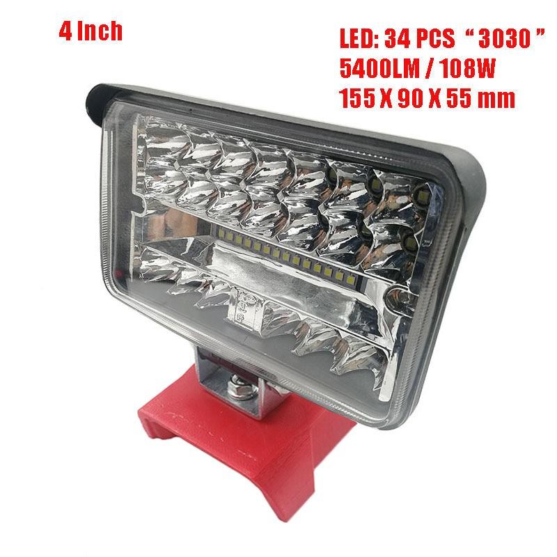 Światło robocze LED na zewnątrz do nauki CCT 5500-6000K