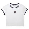 Childrens/Kids Heritage Ribbed Collar T-Shirt