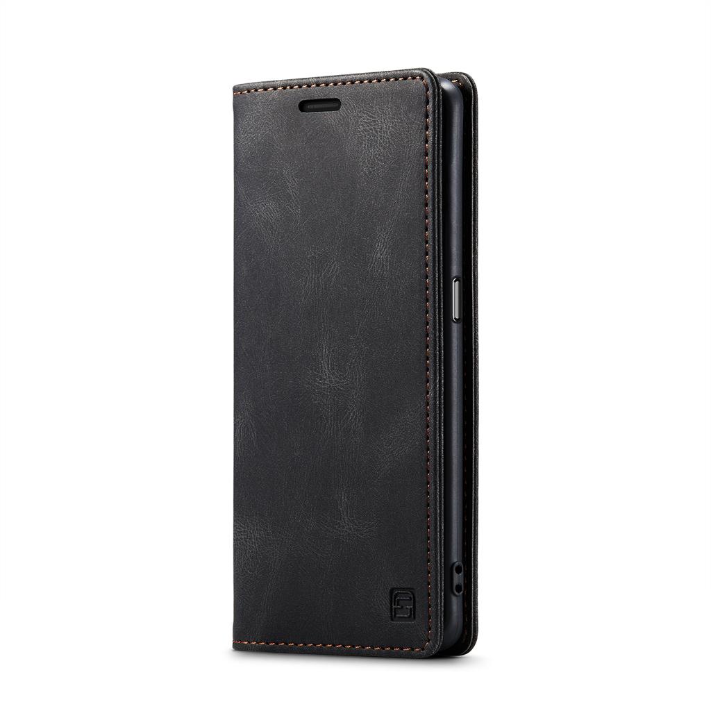 For Oppo A57s 4G/Oppo A57e 4G/Oppo A77 4G/Oppo A77s 4G/Oppo A57 4G Wallet Case AUTSPACE A01 Leather Stand Cover with RFID Blocking Card Holder
