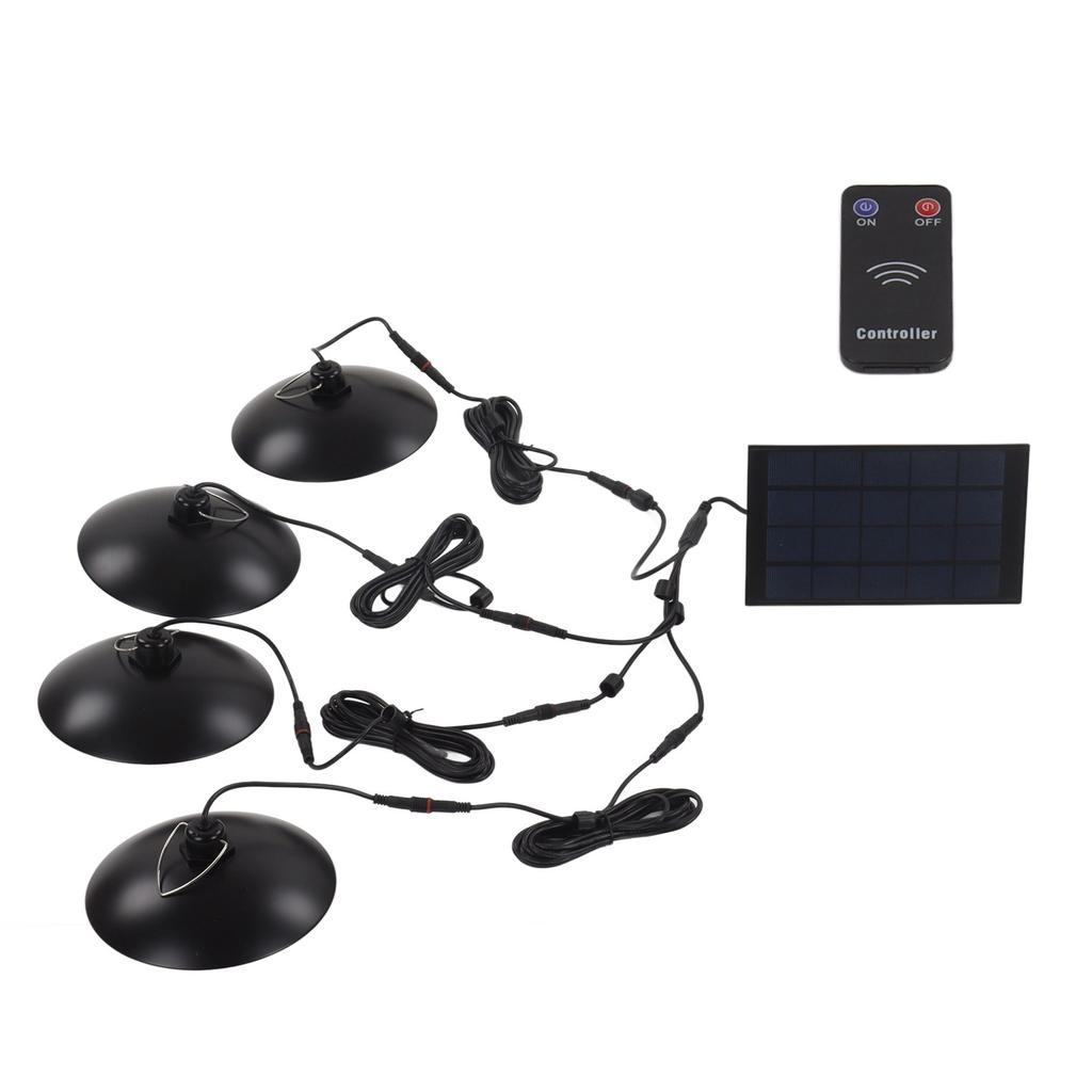 LED Solar Light High Brightness IP65 Waterproof Infrared Remote Control Solar Ceiling Lamp for