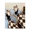 Animal Cow Plush Children Slipper Cartoon Kids Shoes Babi Flat Slides Child Cute Little Dairy Cow Indoor Soft Slippers Family