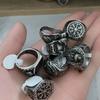 Vintage Viking Men Rings Stainless Steel Ethnic Belief Nordic Odin Compass Tree of Life Valknut Ring Amulet Jewelry