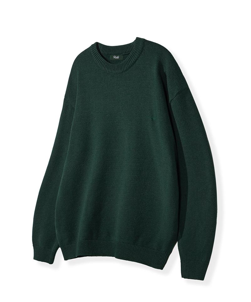 Nod You Maple Basic Round Knit [Green] M