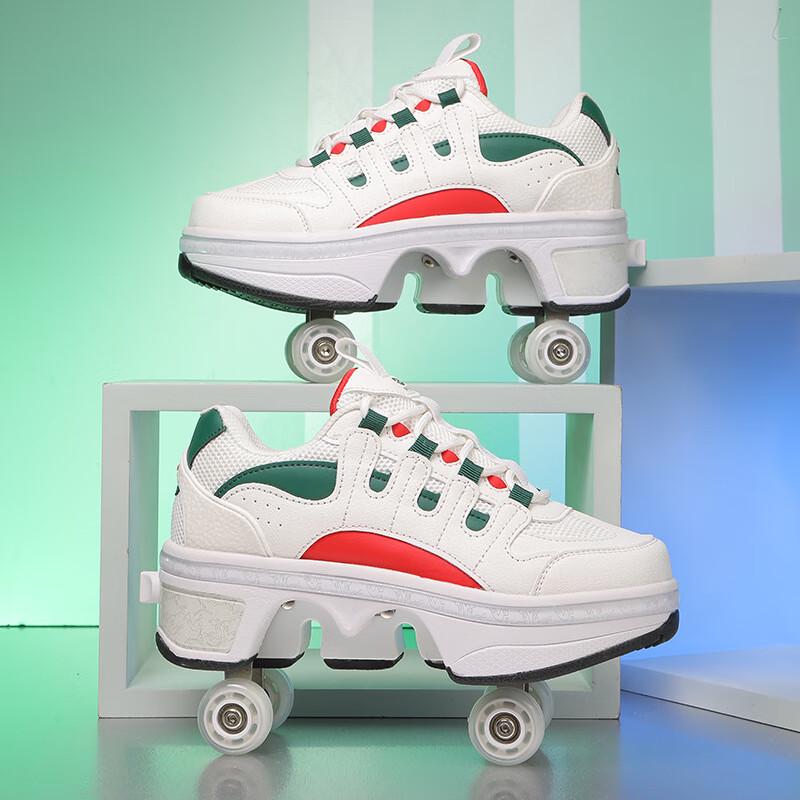 Bozong Convertible Four-Wheel Roller Skates 43