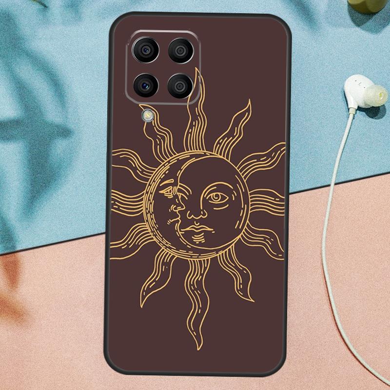 Tarot Moon Case For Samsung Galaxy M31 M11 M21 M14 M34 M54 M12 M32 M52 M15 M13 M16 M36 M56 M53 M35 M55