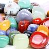 5 Stück Großpackung gemischte natürliche verschiedene Trommelsteine ​​Kristallheilung Reiki 10-25mm MIX FARBE