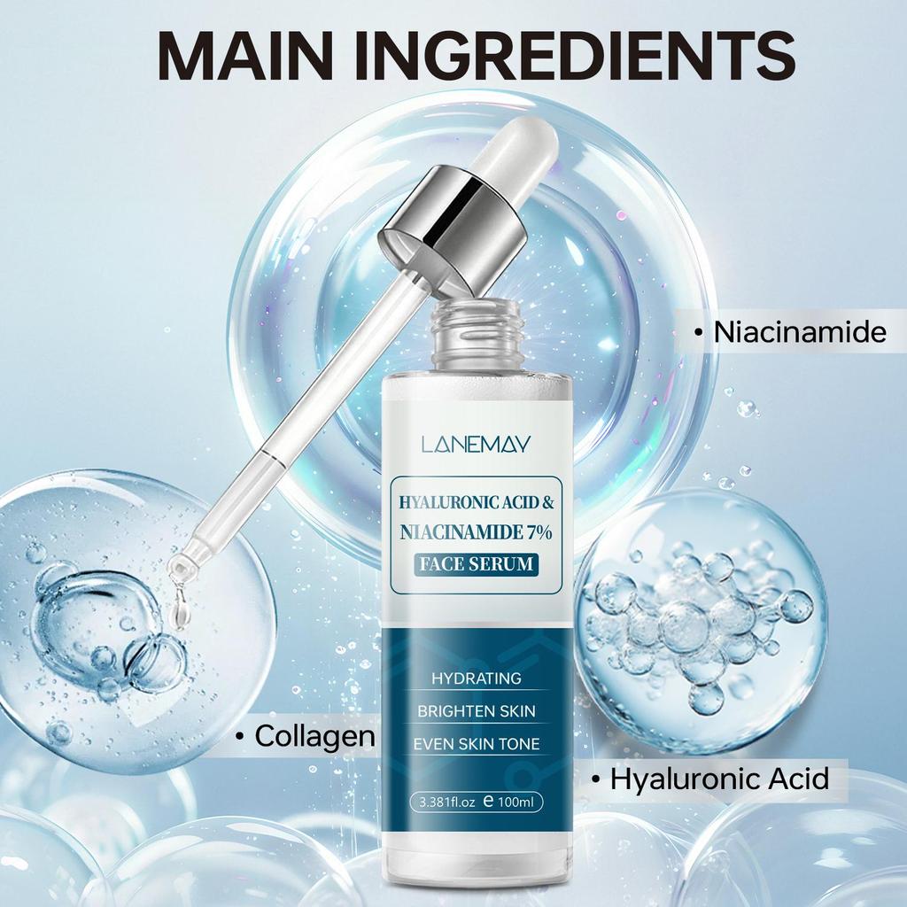 Face Serum-Tightens Pores And Hydrating Skin-Brighten Even Skin Tone-Suitable For All Skin Types, 100ml