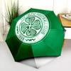 Modello del Celtic Football Club, ombrello pieghevole automatico, design portatile e pieghevole, 8 stecche, un regalo di Natale o di compleanno.