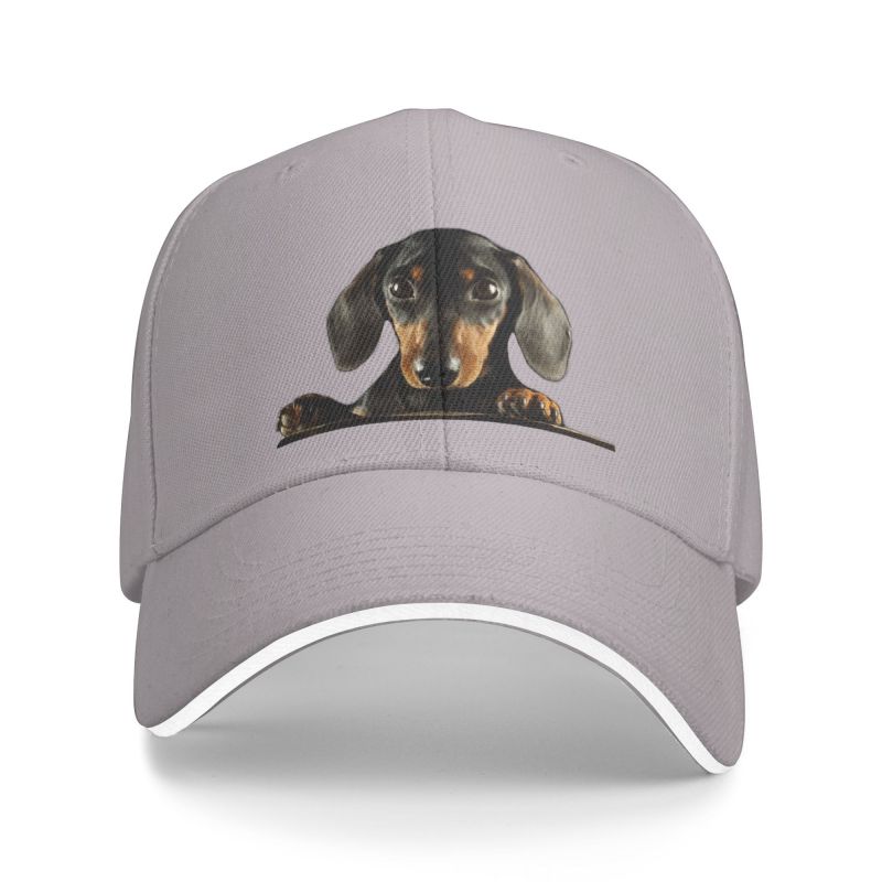 Casquette de Baseball personnalisée pour chien teckel, Hip Hop pour femmes, unisexe, réglable, animaux de compagnie, chapeau de papa, été