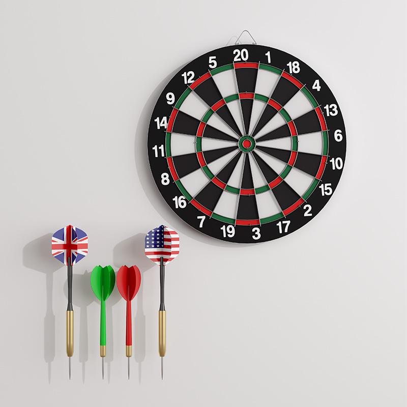 Dual-Sided Dartboard Set for Home Fitness and Competition – Suitable for Adults and Kids