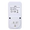 Small Outlet Protector Voltage Fluctuation Monitoring Auto Power Cuts Included ABS Suitable for US Refrigerators
