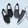 Shoes Men's Breathable Mesh Men's Shoes Casual One-pedal Lazy Shoes Soft-soled Cloth Shoes