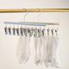 10 Clip Clothes Hanger Non-marking Clothes Drying Rack New Sock Clip