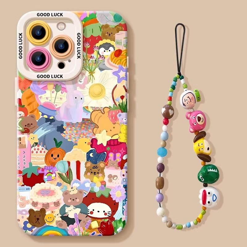 Animal Carnival Apple 17 Pro Max Phone Case 17 Pro New Model 17 Spring Air Dopamine with Lanyard 16 Sets