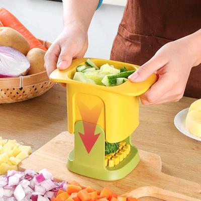 Gemüsehacker, Pommes Frites, Schneider, Haushalt, Handdruck, Zwiebel, Würfelschneider, Gurke, Kartoffel, Obst, Hobel, Küchenwerkzeuge