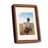 3D Decorative Solid Wood Photo Frame with Mortise and Tenon Structure, Perfect for Desktop Display and Commemorative Couple Photos