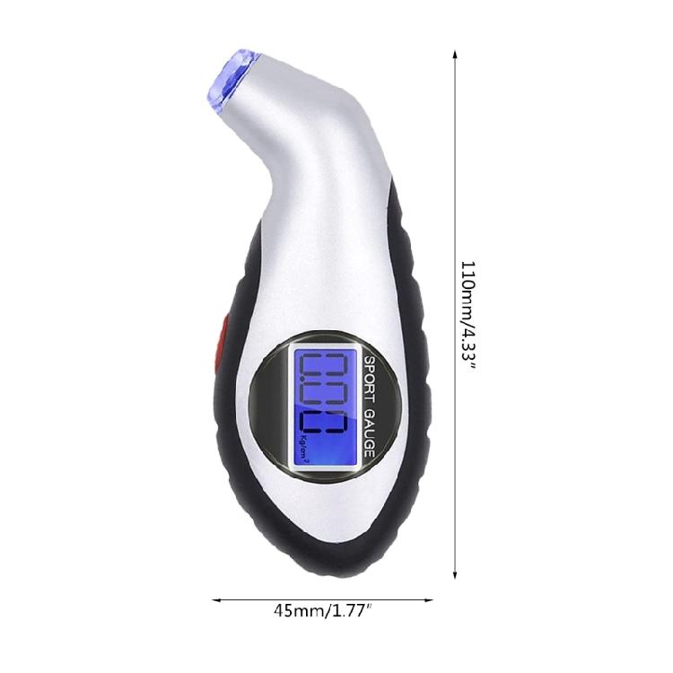 Tire PressureMonitoring Tool 9.9Bar Digital Tire Pressure Gauge for Car Truck