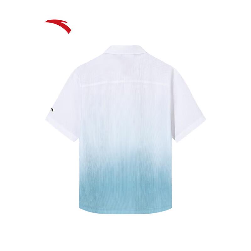 Anta Unisex Trendy Color-block Polo Shirt