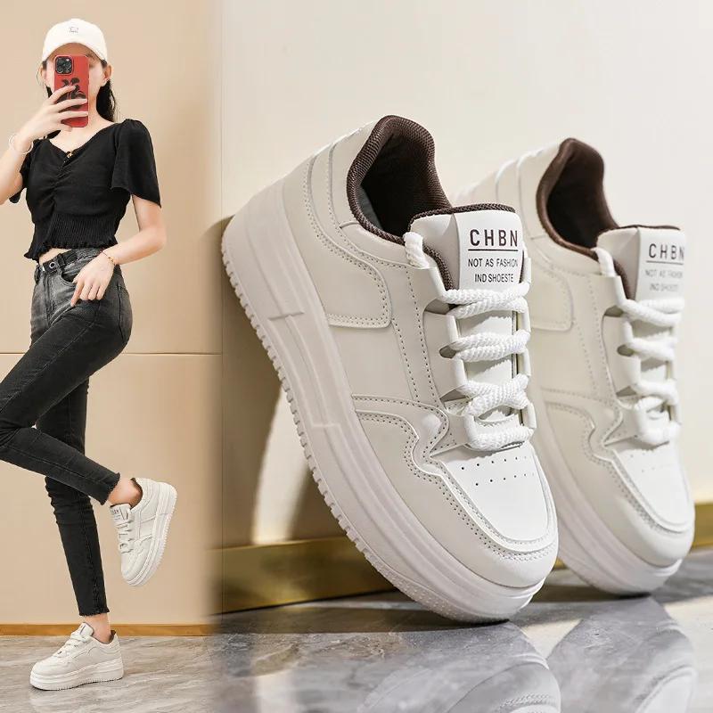 New Discounted Women's Shoes for Spring and Autumn 2024 Fashionable and Casual Skateboarding Shoes Outdoor Travel Sports Shoes