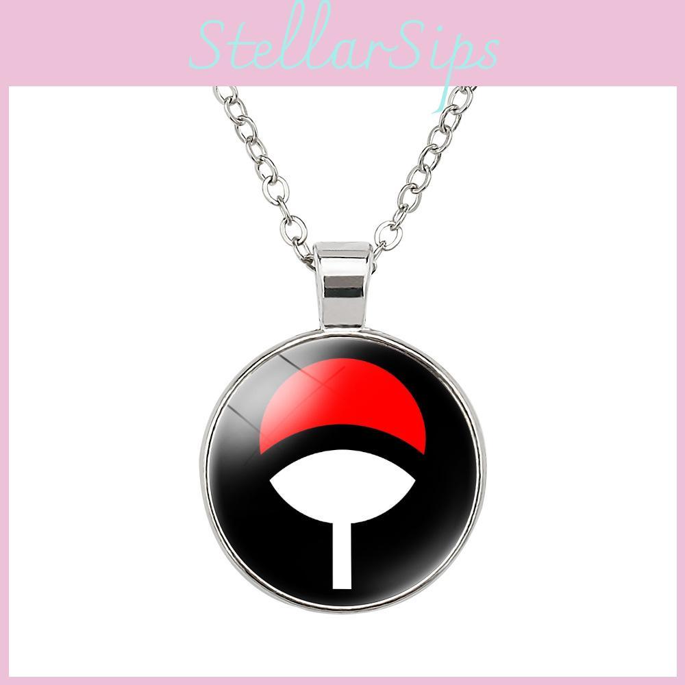 Collier pendentif unisexe Naruto Time Gem, design minimaliste, bijou tendance