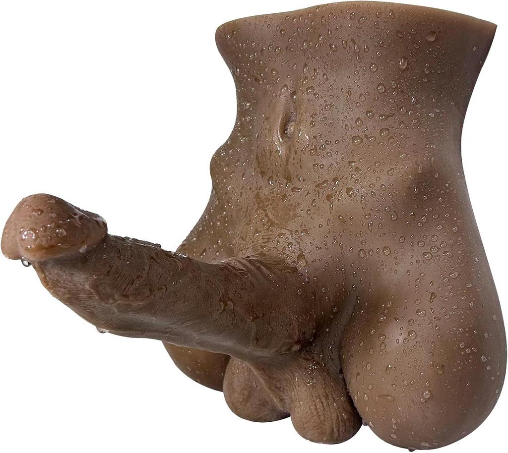 TPE Sex Doll Soft Material 3-piece Set Big And Fierce Penis 3D Tight Anal Love Doll Unisex Half Body Adults Masturbation Sex Toy