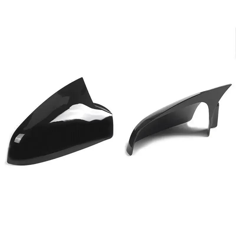 For Opel Vauxhall Astra H MK5 2004-2009 J MK6 2010-2013 ABS Car Side Mirror Cover Wing Cap Exterior Door Trim Adhesive Sticker