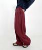 UMM Women'S Side Pintuck Wide Training Pants 4 Colors