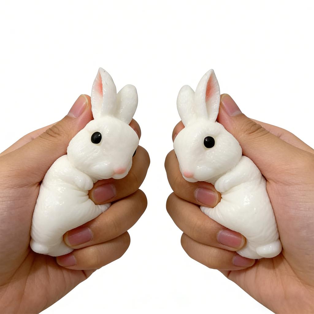 Yolk-shaped Rice Ball -toy, Egg-shaped Viral Imitation -oy, TPR Stress-relief Toy