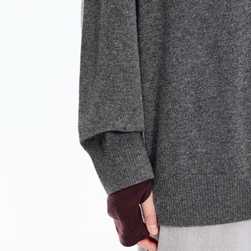 JNBY Women's 25 Autumn Wool Blend Polo Neck Pullover Sweater