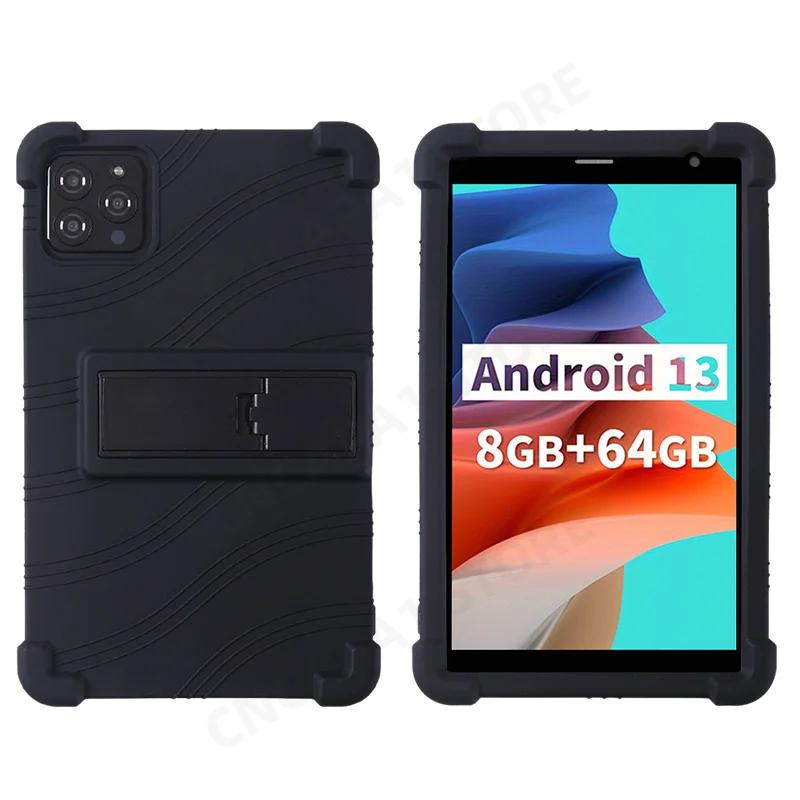 Soft Silicon Cover For PRITOM Tronpad B8 / NEWISION VOLENTEX L8 Case 8" Tablet PC Protector Funda with 4 Shockproof Airbags Soft