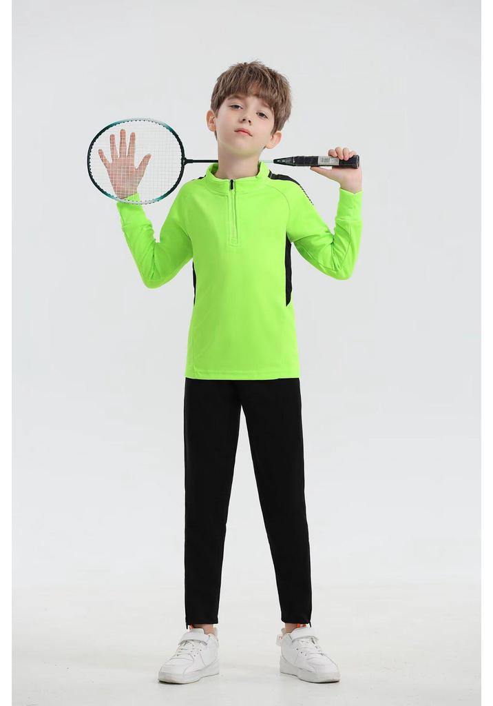 2025 Kids' Football Training Suit: Primary School Long Sleeve Set for Boys & Girls - Autumn/Winter Sportswear.