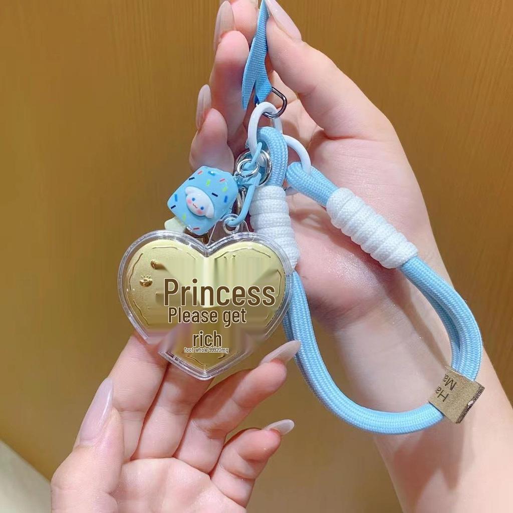 Shuibei 999 Fine Gold Princess Charm Pendant – Lucky Bag & Handbag High-End Gift