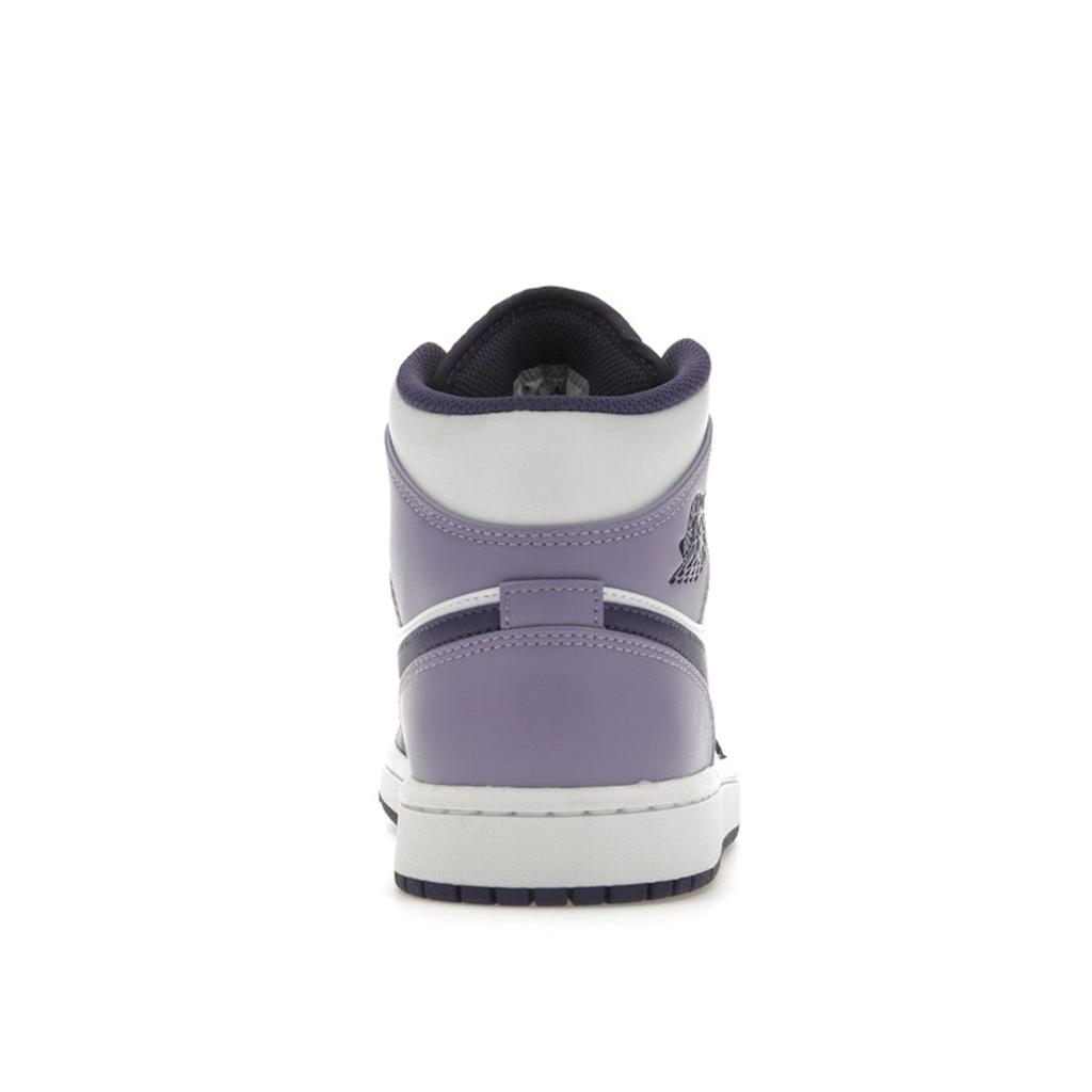 Air Jordan 1 Mid Sky J Purple Męskie Sneakersy Białe Sky-J-Jasny-Fioletowy DQ8426-515