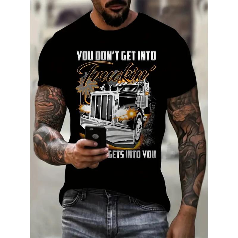 Vintage Wolf Grafik T-Shirt Herren Sommer Outdoor Herren Kurzarm T-Shirt Übergroßes Herren T-Shirt Mode Rundhals Herrenbekleidung