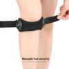 Abnehmbare SEBS-Polsterung Kniebandage mit Klettverschluss für Laufen und Sport
