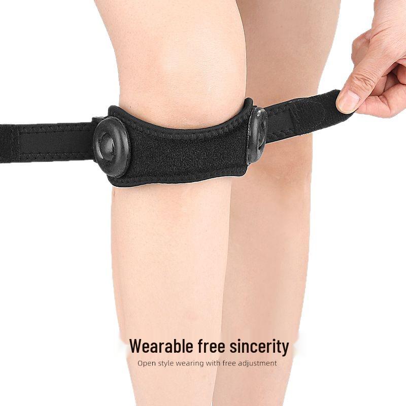 Abnehmbare SEBS-Polsterung Kniebandage mit Klettverschluss für Laufen und Sport