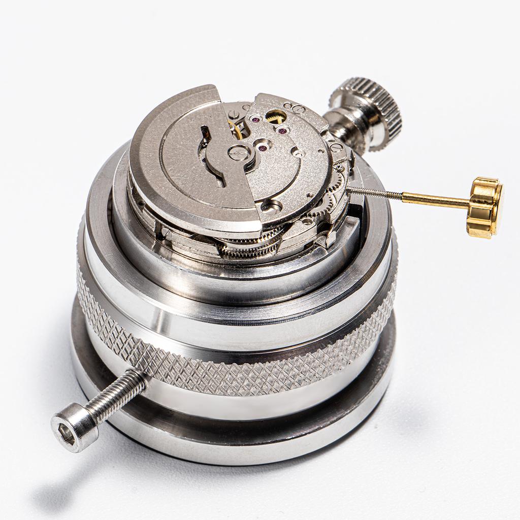 NEW Watch Repair Tools 8 In 1 Stainless Steel Watch Movement Holders for 2000/7750/2824/3135/2671/3100/8500 with Rotatable Base