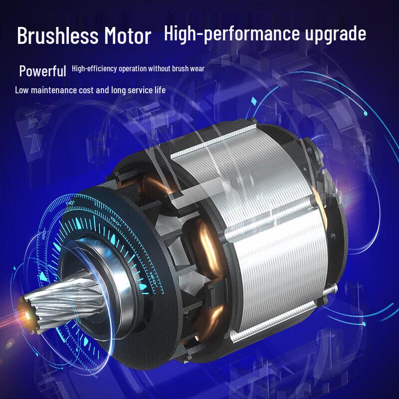 Dongcheng 20V Industrial Brushless Cordless Power Tool Kit CN plug (adapter included)