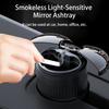 Ashtray Automatic Opening Closing Infrared Sensor USB Rechargeable Smokeless Light-Sensitive Mirror Ashtray Interior Accessory