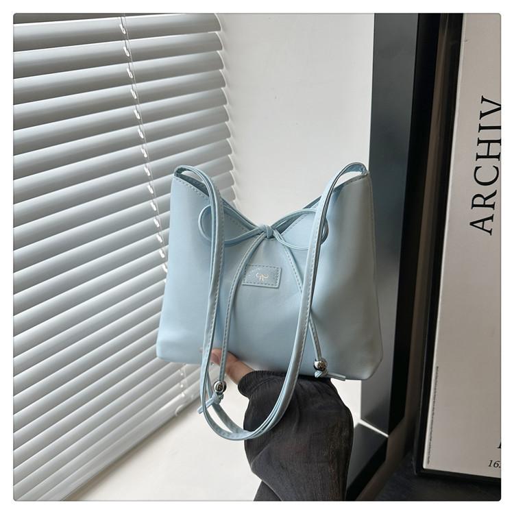 

2025 new strap butterfly women s bag summer mercerized material tote bag women s red handbag shoulder messenger bag синій