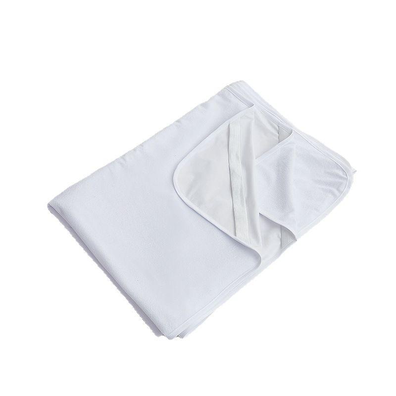 Herbst und Winter Zuhause Wasserdichtes Handtuchtuch Mikrofaser Spannbettlaken mit elastischem Betthrock Weißes Baby Urinpad