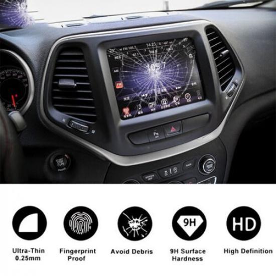 8.4" GPS Navigation Screen Nanofilm Protective Film For Dodge Challenger Clear