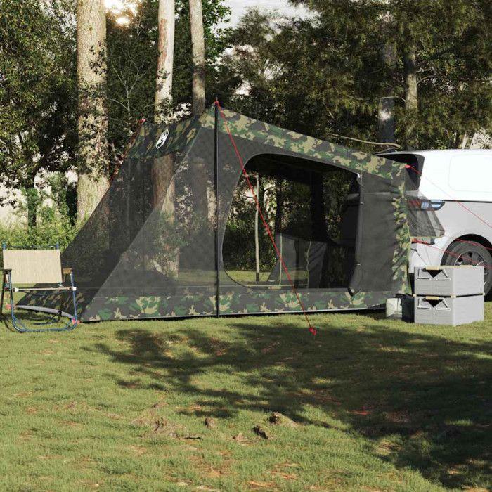 Tente de voiture - Camouflage - 2 personnes - Imperméable - Dimensions 356x206x205 cm - Léger