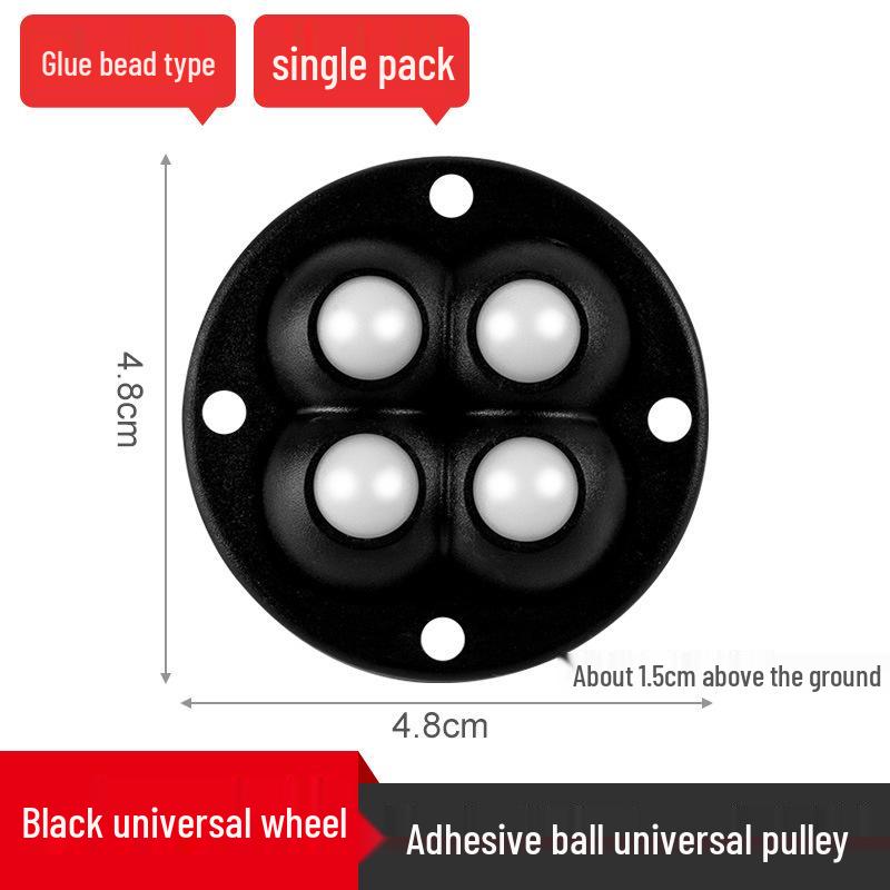 Silent Adhesive Swivel Chair Caster Wheels
