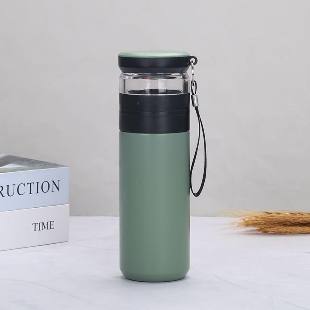 500ML Capacity Insulated Cup Leak-Proof Tea Brewing Cup Portable Tea Infuser Bottle