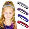 Fashion Kids Glitter Non Slip Stretch Hairband Sports Headband Hair Accessory