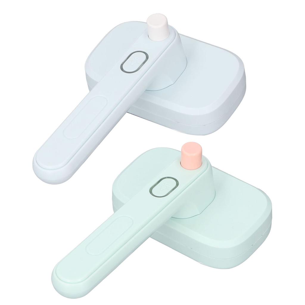 Pet Shedding Brush Self Cleaning Negative Ion Pin Comb Teeth Massage Effect Pet Grooming Hair Remova