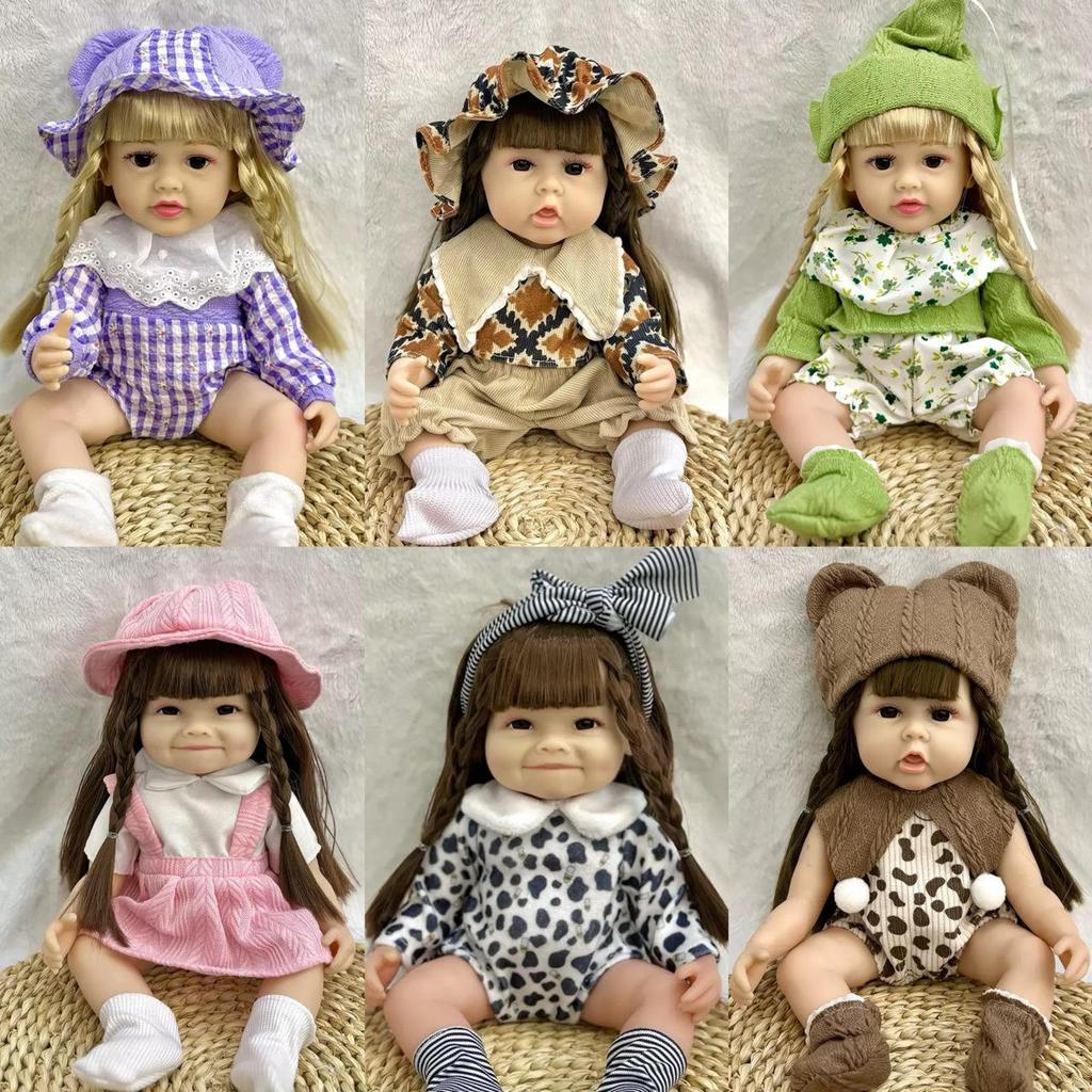 30CM Reborn Baby Doll Toy - Soft Vinyl Realistic Infant Girl